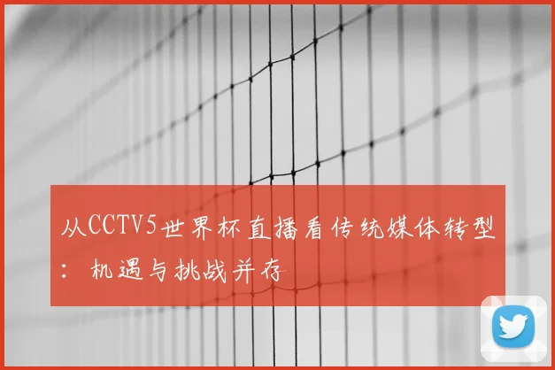 从CCTV5世界杯直播看传统媒体转型:机遇与挑战并存