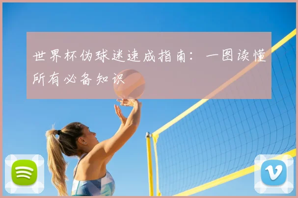 世界杯伪球迷速成指南:一图读懂所有必备知识